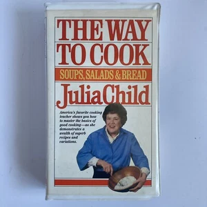 Julia Child The Way To Cook Vhs Soup Salad & Bread - Picture 1 of 4