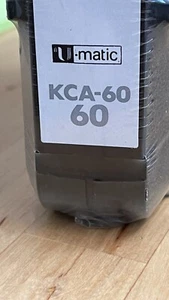 Ampex 187 KCA-60 3/4" U-Matic Tape 60 min Cassette Tape - Picture 1 of 6