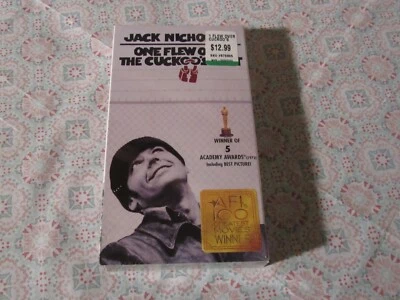 VHS   One Flew Over The Cuckoo's Nest    Jack Nicholson  1997   New   Sealed - Image 1 of 2