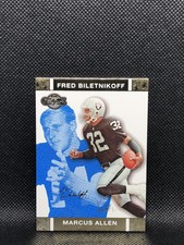 2007 Co-Signers Blue Changing Faces Gold /349 Fred Biletnikoff Marcus Allen HOF