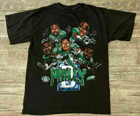 Philadelphia Eagles Vintage 90S Players Nfl Football T Shirt Gift Fan S-3XL Cover