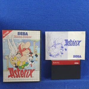 Master System ASTERIX Boxed & Complete PAL REGION FREE (Works in US) - Picture 1 of 10