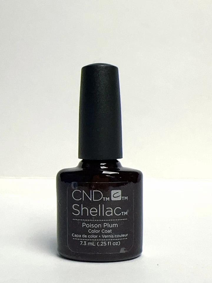 CND Shellac Gel Polish Poison Plum 0,25 oz - Immagine 1 di 1