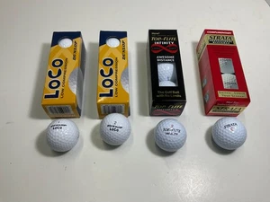 Golf BALLS LOT 12 Balls 4 Pks Of 3 Top Flite,Dunlop, Strata - Picture 1 of 4