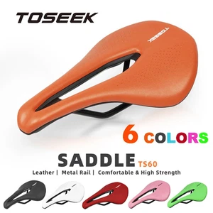 Comfortable Seat Cushion Bike Racing Saddle Bicycle Seat MTB Road Bike Saddle - Picture 1 of 23