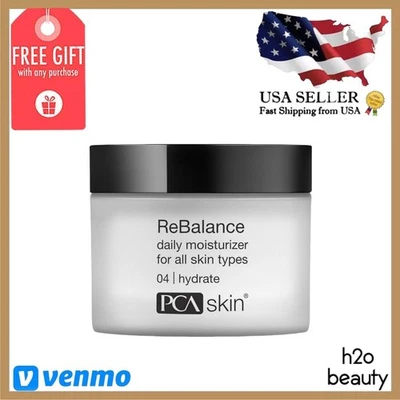 PCA Skin ReBalance Daily Moisturuzer All Skin Type 1.7 oz BB 01/27 *New In Box* - Image 1 of 4