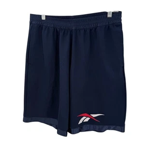 Reebok Herren Sportshorts marineblau groß recyceltes Polyester Fitnessstudio, Basketball - Bild 1 von 7