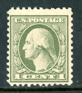USA 1918 Washington 1¢ Gray Green Sc #525 Perf 11 Offset MNH J592 - Picture 1 of 6