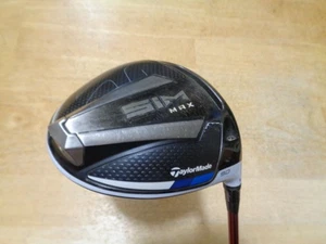 TaylorMade SIM MAX 9 Degree DRIVER Fujikura Ventus Red 6-S 4T Core Stiff Flex - Picture 1 of 7