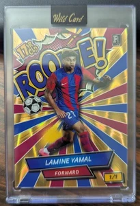 2024 Wild Card Alumination Comic Lamine Yamal Rookie Gold Rookie 1/1 #ACRR-LY6 - Bild 1 von 2