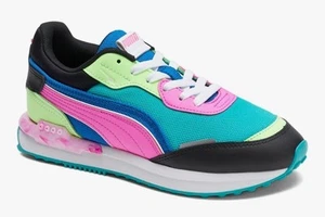 Puma Damen City Rider Marble Schnürschuhe schwarz/multi Sneaker Freizeit 385403-01 NEU - Bild 1 von 6