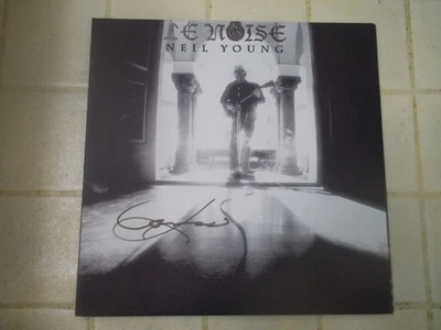 NEIL YOUNG-Le Noise Daniel Lanois Signed Unsealed Gatefold LP - Image 1 of 4
