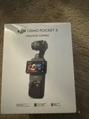 DJI Osmo Pocket 3 Creator Combo 4K Gimbal Camera - Image 1 of 4