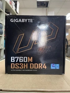 GIGABYTE B760M DS3H DDR4 Micro ATX Motherboard [LGA 1700]  [DDR4] - PARTS ONLY!! - Picture 1 of 3