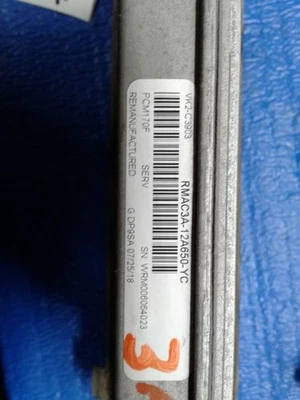 Engine ECM Electronic Control Module 5.4L Fits 10 FORD F250SD PICKUP 509457 - Image 1 of 4