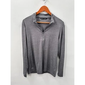 TRAVIS MATHEW 1/4 Zip Pullover in Heathered Grey // M - Bild 1 von 10