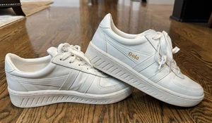 Gola Grandslam Leder-Sneaker weiß Damengröße 8 "  - Bild 1 von 5