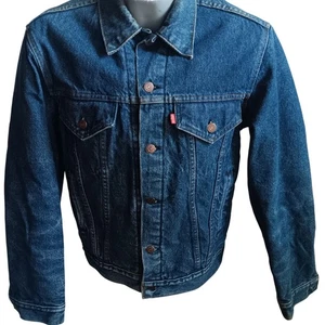 Vintage Levis Trucker Jacke Herren 42 L Decke gefüttert MADE IN USA 71506 0316 - Bild 1 von 11