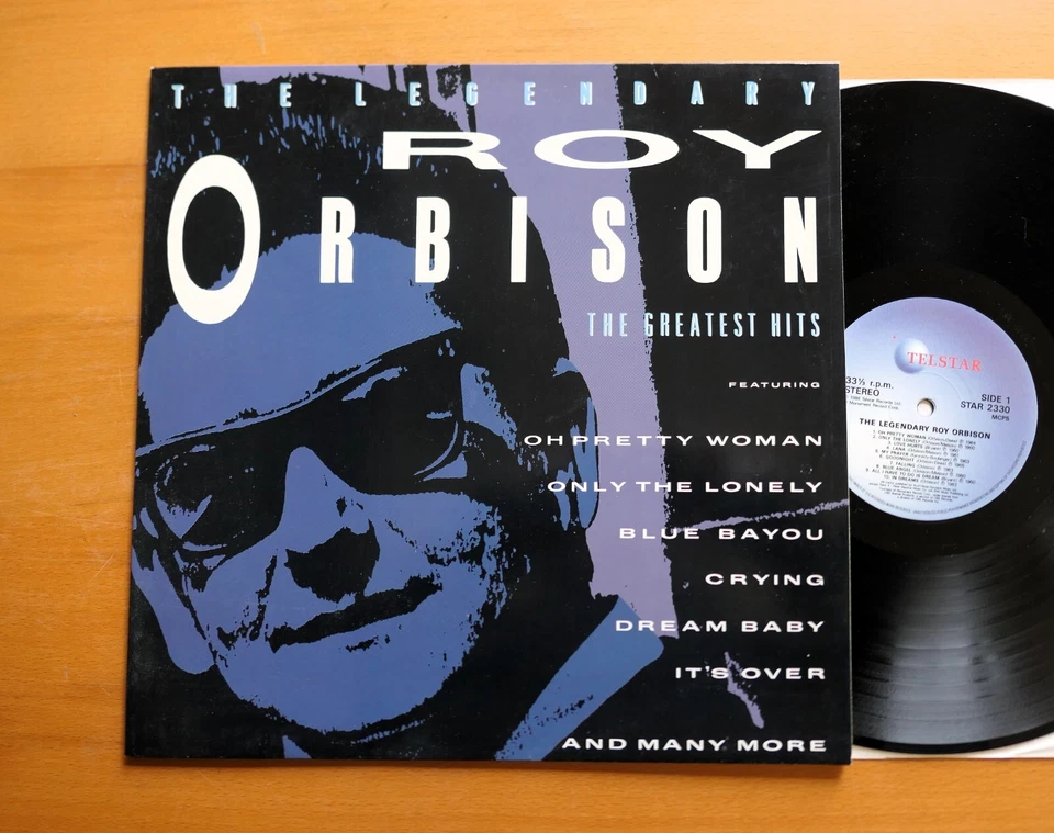 Roy Orbison Greatest Hits 1988 NM Vinyl Telstar STAR 2330 - Image 1 of 4