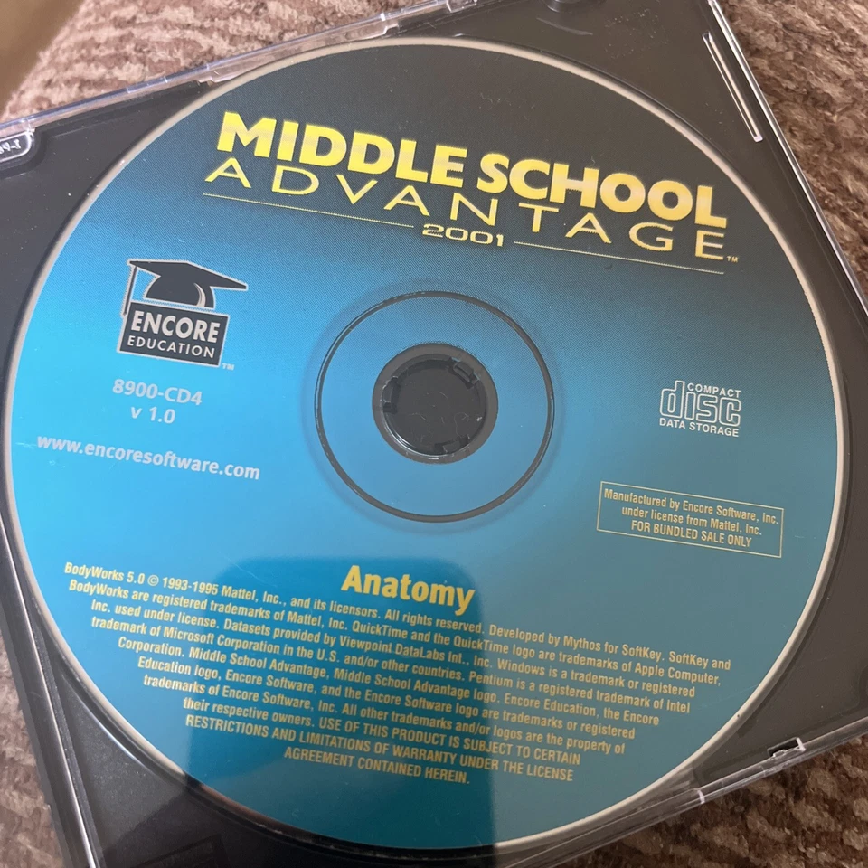 Middle School Advantage, Anatomy (CD) - Image 1 of 1