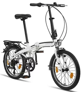 20 Zoll Faltrad Klapprad Folding 6 Gang Shimano City Bike StVZO - Bild 1 von 20