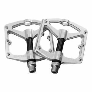ROCKBROS Bicycle Pedals 9/16" Carbon Fiber Pedals Sealed Bearing Flat Pedal US