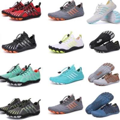 MARKENLOS Barfußschuhe Damen Herren Outdoor Bequeme Laufschuhe Turnschuhe Sneaker Schuhe