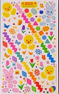 Sandylion Vintage EASTER EGG DECORATOR Scrapbooking Craft Stickers Retired RARE - Picture 1 of 1