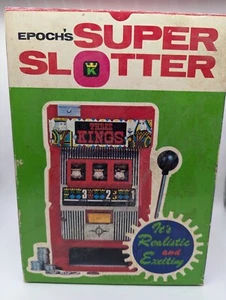 Epoch's Super Slotter (Three Kings) Vintage Japanese Retro Slot Machine Toy. New - Picture 1 of 11