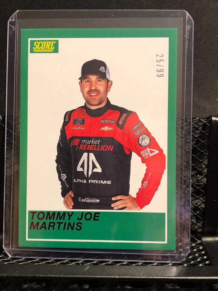 Tommy Joe Martin  2023 Chronicles - Score  Red #25/99 Card # 1 - Image 1 of 2