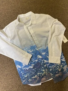 Mens Button Down Shirt Medium NWT - Picture 1 of 2