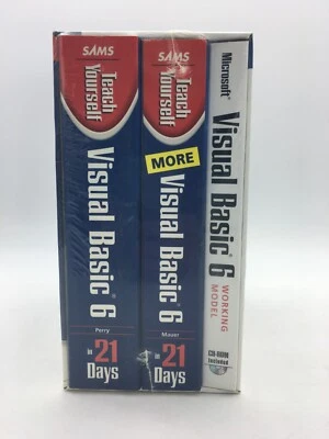 Sams Teach Visual Basic 6 - In 21 Days - Complete Training Kit - Sealed - Image 1 of 4