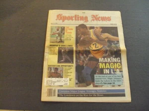 The Sporting News May 14 1990 Magic Johnson ID:60145 - Picture 1 of 3