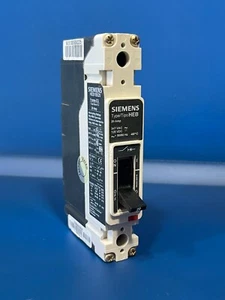 INTERRUPTOR DE CIRCUITO SIEMENS HEB1B020 20A 277V 1P - Imagen 1 de 3