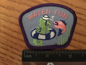 Girl Scout Patch - Water Fun- New - Qty 1 - V1 - Picture 1 of 1
