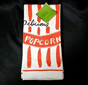 Kate Spade Dish Towels Set 2 Popcorn All In Good Taste Brand New Tag Gift! - Imagen 1 de 7