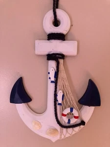Nautical Wooden Ship Anchor - Picture 1 of 6