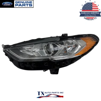For 2017-2020 FORD FUSION Left Driver Side Halogen HEADLAMP OEM: HS7Z-13008-AC - Image 1 of 4