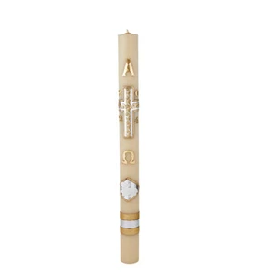 Church Candles Paraffin Wax Easter Celebrations Tree of Life Candle 36 In Height - Picture 1 of 1