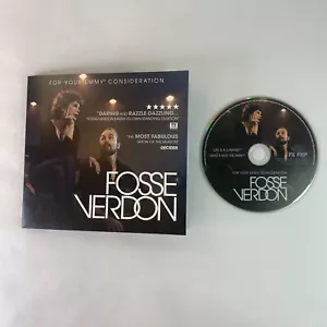 Fosse Verdon (DVD, 2019) Emmy FYC Limited Series 2 Episodes FX FXP - Foto 1 di 5