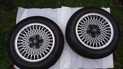 MB MERCEDES BENZ 4x ATS FELGEN 7Jx15 ET32 3 Mit BEREIFUNG 195/65R15 1 x Ohne - Bild 1 von 4