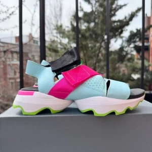 Nuevo Sorel Kinetic Impact Sandalia Deportiva Zapatos Plataforma Azul Rosa Blanco Para Mujer 8 - Imagen 1 de 15