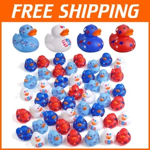Colección de patos de goma Independence Day - 96 piezas para juegos de baño y piscina - Imagen 1 de 8