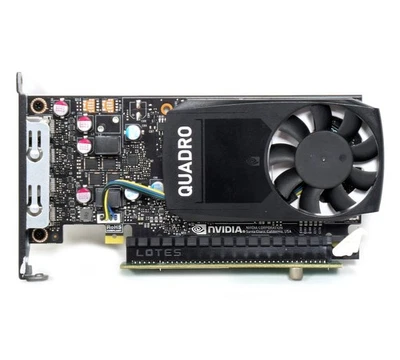 Nvidia Quadro P620 2GB GDDR5 PCIe x16 Graphics Card  & Riser Board - Image 1 of 4