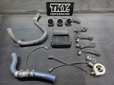 Defi Link Gauges Water Oil Temperature Pressure JDM Rare Spoon EK9 DC2 EG6 EF9 - Image 1 of 4