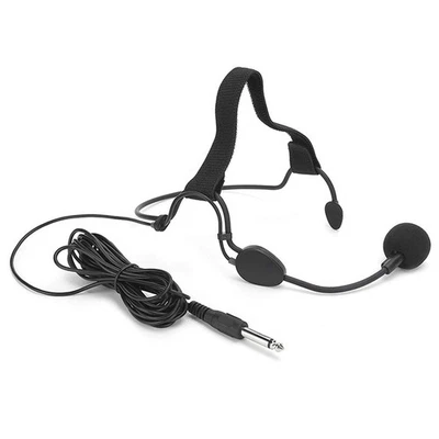 Dynamisches Kopfbügelmikrofon mit 6,35-Mm-Stecker, Ohrbügelmikrofon, Geeign8142 - Bild 1 von 4