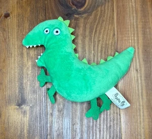 Peppa Pig Georges Herr Dinosaurier 8 Zoll Plüschtier flach grün Stofftier Spielzeug - Bild 1 von 4