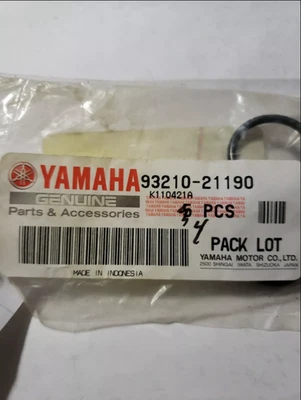 1973-2007 Genuine Yamaha Crankcase Cover O Ring YZ50 YZ80 RD60 93210-21190 - Image 1 of 4
