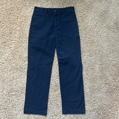 Polo Ralph Lauren Niños 6 Pantalones Chinos Informales Frente Plano Sarga Parte Inferior Azul Marino Usados en Excelente Condición Foto 1 de 4