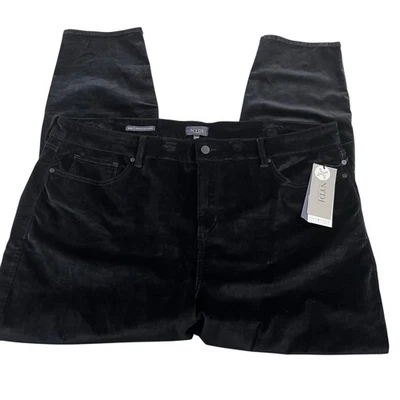 NYDJ Not Your Daughters Jeans Ami Velvet Skinny Legging Pants Women’s 22W NWT - Image 1 of 3